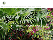 Tablet Screenshot of lukeslandscapefl.com